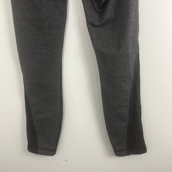 Lululemon Run Pace Wee Stripe Black Heathered Tights - Picture 9 of 10